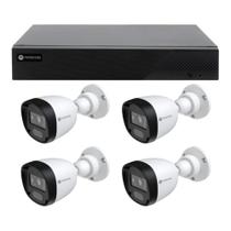 COMP Kit DVR 4 Canais 1080 Lite 5x1 com 2 Canais + 4 Câmeras de Segurança Bullet Full HD 20m 4x1 COMP Kit DVR 4 Canais 1080 Lite 5x1 com 2 Canais + 4 Câmeras de Segurança Bullet Full HD 20m 4x1