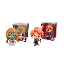 COMP Kit Fandom Box Annabelle + Chucky Boneco 11cm Miniatura Colecionável Vinil Atóxico Lider