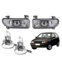 COMP Kit Farol Auxiliar Gol G2 1995 a 1999 Shocklight (Lado Direito e Esquerdo) + Lâmpada H3 55W COMP Kit Farol Auxiliar Gol G2 1995 a 1999 Shocklight (Lado Direito e Esquerdo) + Lâmpada H3 55W