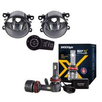 COMP Kit Farol Auxiliar Jeep Renegade PCD 2018/2019 + Lâmpadas Ultra LED 6500K Shocklight COMP Kit Farol Auxiliar Jeep Renegade PCD 2018/2019 + Lâmpadas Ultra LED 6500K Shocklight
