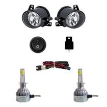 COMP Kit Farol Auxiliar Milha VW Gol Parati Saveiro G4 + Lâmpadas Automotivas LED H3 6000K - Suits COMP Kit Farol Auxiliar Milha VW Gol Parati Saveiro G4 + Lâmpadas Automotivas LED H3 6000K - Suits