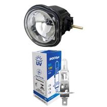 COMP Kit Farol Auxiliar Palio Brava Marea Uno + Lâmpada H1 12V 55W Vidro Lisa Compatível COMP Kit Farol Auxiliar Palio Brava Marea Uno + Lâmpada H1 12V 55W Vidro Lisa Compatível