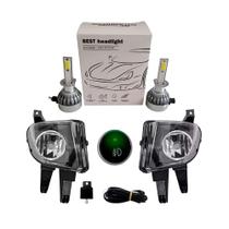 COMP Kit Farol de Milha Celta/Prisma + Lâmpadas LED HB4 Super Led Nano 6000K
