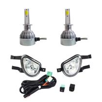 COMP Kit Farol de Milha Corsa/Pick Up 2000 a 2002 + Classic 2003 a 2010 com Lâmpadas LED H3 6000K COMP Kit Farol de Milha Corsa/Pick Up 2000 a 2002 + Classic 2003 a 2010 com Lâmpadas LED H3 6000K