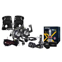 COMP Kit Farol de Milha HB20 2024 Hatch Sedan Shocklight + Lâmpadas LED HB4 6500K