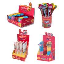 COMP Kit Fini Apontador + Lápis HB + Marca Texto + Lapiseira Atacado Papelaria: Displays e Potes