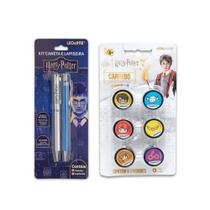 COMP Kit Harry Potter Canetas Leoarte para Decoração - Canetas + Carimbos