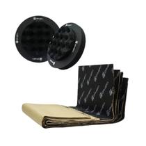 COMP Kit Isolamento Acústico Veicular Ophera: 5 Mantas 46x80cm + Par Anel Phantom Sound Rings 6,5" COMP Kit Isolamento Acústico Veicular Ophera: 5 Mantas 46x80cm + Par Anel Phantom Sound Rings 6,5"