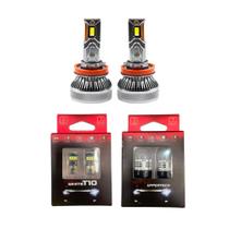 COMP Kit Lâmpadas LED Ultra Extreme White Uppertech H11 T10 W5W T20 7443 12/24V