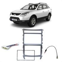 COMP Kit Moldura 2 Din Vera Cruz 2010 até 2014 + Chicote Ligação + Chicote Antena COMP Kit Moldura 2 Din Vera Cruz 2010 até 2014 + Chicote Ligação + Chicote Antena