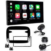 COMP Kit Multimídia 7" Mobi Android 2 + 64 GB Carplay Android Auto QuadCore HT-7225CA