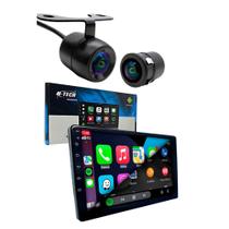 COMP Kit Multimídia 9” Android H-Tech 2GB 32GB CarPlay Android Auto + Câmera de Ré Dinâmica