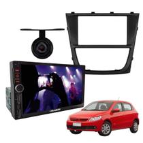 COMP Kit Multimídia Gol G5 RS401BR MI Roadstar + Moldura 2Din + Câmera de Ré
