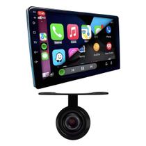 COMP Kit Multimídia H-Tech Android 13 Slim 9" + Câmera de Ré Borboleta 12V 420 Linhas
