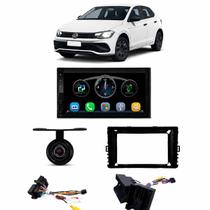 COMP Kit Multimídia MP5 Polo 2017/2026 Carplay 7" Rs7007BR Roadstar + Moldura + Camera de ré COMP Kit Multimídia MP5 Polo 2017/2026 Carplay 7" Rs7007BR Roadstar + Moldura + Camera de ré
