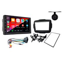 COMP Kit Multimidia Renegade 7 Polegadas QLED Carplay e Android Auto Sem Fio - HT-9760CA