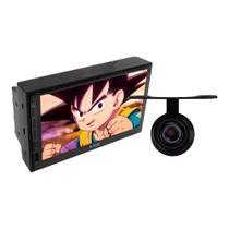 COMP Kit Multimidia Slim 7 Polegadas 2GB+32GB Padrão Japonês/Chines + Câmera de Ré Borboleta