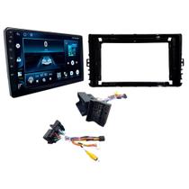 COMP Kit Multimidia T-CROSS Octacore 6+128gb c/ Cambus + Moldura 9" VW + Kit de Controle Canplus