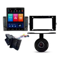 COMP Kit Multimidia T-Cross Quad-core CP Android Tesla HT-9700CA + Moldura + Kit Controle + Câmera
