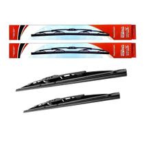 COMP Kit Palheta Limpador Para-brisa Overvision 19” + 24” Borracha Virgem Grafitada