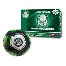 COMP Kit Palmeiras - Quebra-Cabeça 200 peças + Bola de Futebol Nº 5