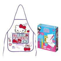 COMP Kit Pintura e Avental Hello Kitty Leonora COMP Kit Pintura e Avental Hello Kitty Leonora