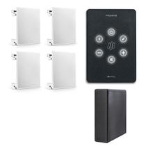 COMP Kit Som Ambiente com Amplificador de Parede para Escritórios até 100m²