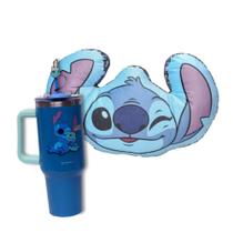 COMP Kit Stitch Almofada Formato + Copo Térmico Inox 1,15L Tumbler Zona Criativa Disney COMP Kit Stitch Almofada Formato + Copo Térmico Inox 1,15L Tumbler Zona Criativa Disney