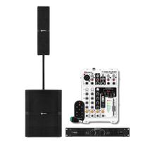 COMP Kit Taramps Completo Mesa T0302 + Sub 1200.1 LF + Caixa 400.4 HF + Haste + Amplificador T2800