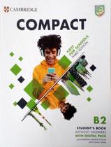 Compact First For Schools B2 First Students Book Without Answers With Digital Pack 3Rd Ed - CAMBRIDGE UNIVERSITY