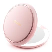 Compact Mirror Llano Lighted Travel Makeup 1X/2X Magnify