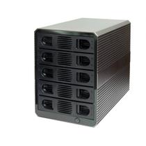 Compartimento de disco rígido IO CREST 5 compartimentos USB 3.2 tipo C 120 TB Compartimento de disco rígido IO CREST 5 compartimentos USB 3.2 tipo C 120 TB