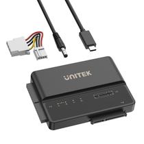 Compartimento Leitor HDD/SSD Unitek M.2 NVME SATA IDE de 3,5 polegadas de 10 Gbps