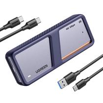 Compartimento NVMe UGREEN de 40 Gbps com ventilador de resfriamento para MacBook Compartimento NVMe UGREEN de 40 Gbps com ventilador de resfriamento para MacBook