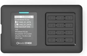 Compartimento SSD iodd ST400 1TB USB-C de 2,5 polegadas com criptografia AES256
