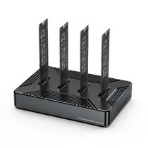 Compartimento SSD SATA M.2 NVMe de 4 compartimentos MiliPow USB 3.2 Gen 2 Compartimento SSD SATA M.2 NVMe de 4 compartimentos MiliPow USB 3.2 Gen 2