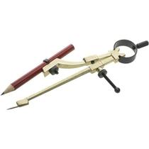 Compás de Precisión para Lápiz General Tools 842 Amarillo 23 cm Compás de Precisión para Lápiz General Tools 842 Amarillo 23 cm