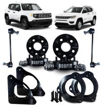 Compass Kit Lift Completo 4cm Aço + Bieleta + Espaçador