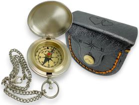 Compass MAH, latão feito à mão, personalizado para padrinho