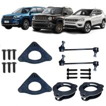 Compass Renegade Commander Kit Elevação 4cm + Bieleta Adapt