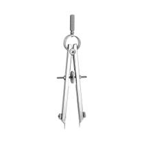 Compasso De Desenho Metálico Ajustável Multifuncional Com Divisor De Arco E Trava Para Matemática,