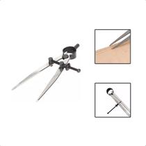 Compasso De Ponta Reta 10 Polegadas Aço Carbono Marcação