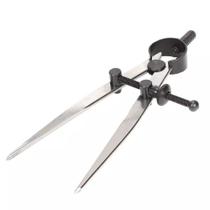 Compasso De Ponta Reta 12 Polegadas Eda Aço Carbono