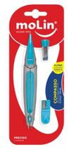 Compasso Escolar Color Grip com Protetor de Ponta e Apontador - Molin
