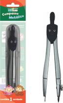Compasso Escolar Metal - 100867 Compasso Escolar Metal - 100867
