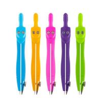 Compasso escolar metálico - neon