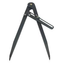 Compasso Industrial Traçagem 12 Polegadas Aço Carbono Ponta de Vídea Profissional Caldeiraria Funileiro Mecanico