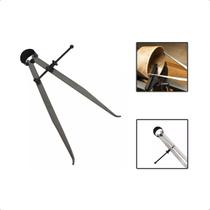 Compasso Interno Ponta Curva Medida Para Diâmetro 10 Pol Aço Compasso Interno Ponta Curva Medida Para Diâmetro 10 Pol Aço