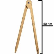 Compasso Madeira 40cm Para Lousa - Souza Compasso Madeira 40cm Para Lousa - Souza