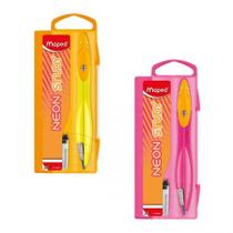 Compasso Metal Study Neon sem tira linha 199500 - Maped